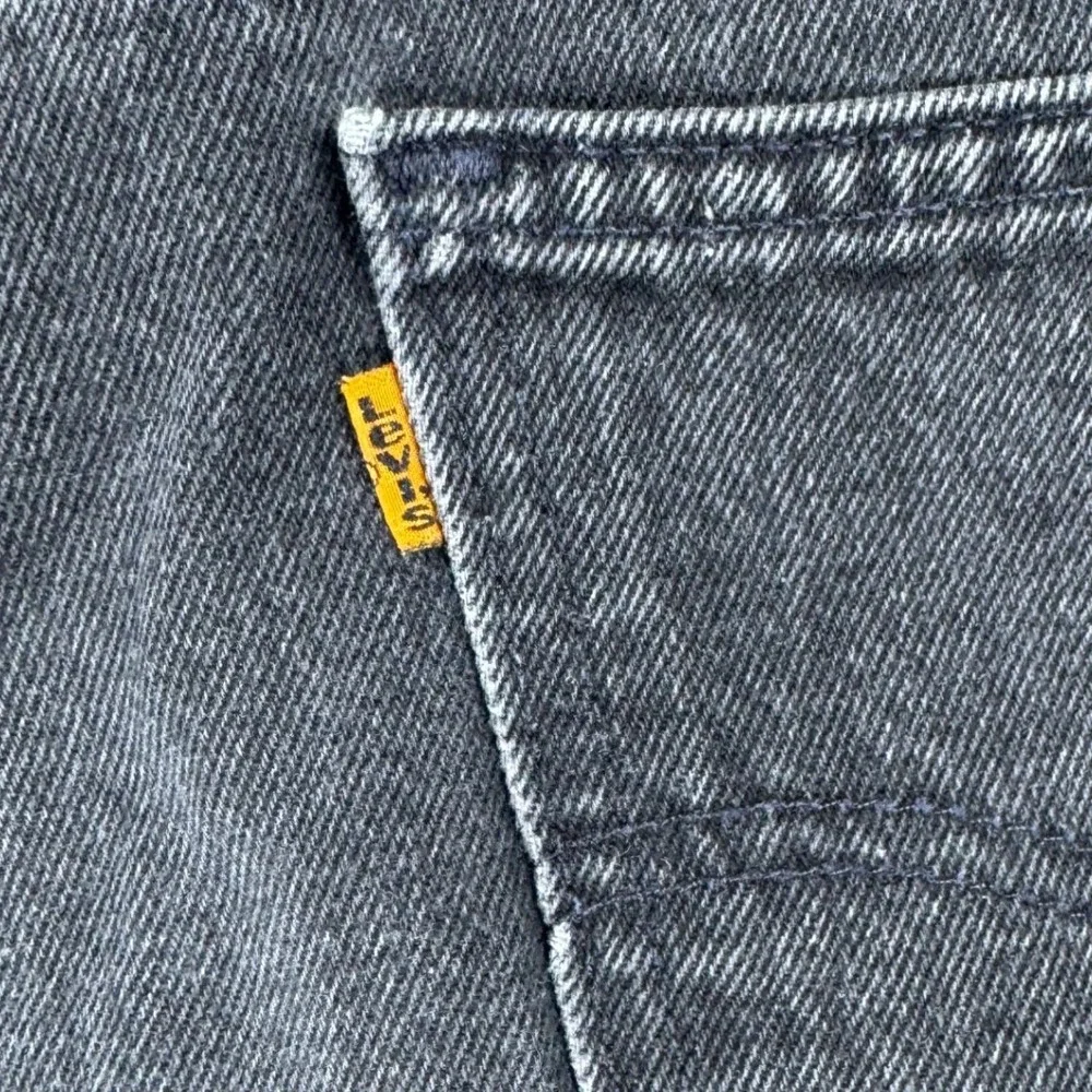 Vintage Levis 550 Orange Tab Relaxed Fit Black Jeans‎ Made in USA 40x30 Mens
